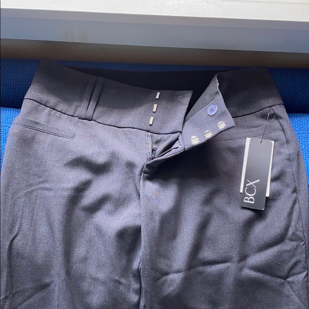 NWT BCX work pants charcoal gray from Macy’s sz 3